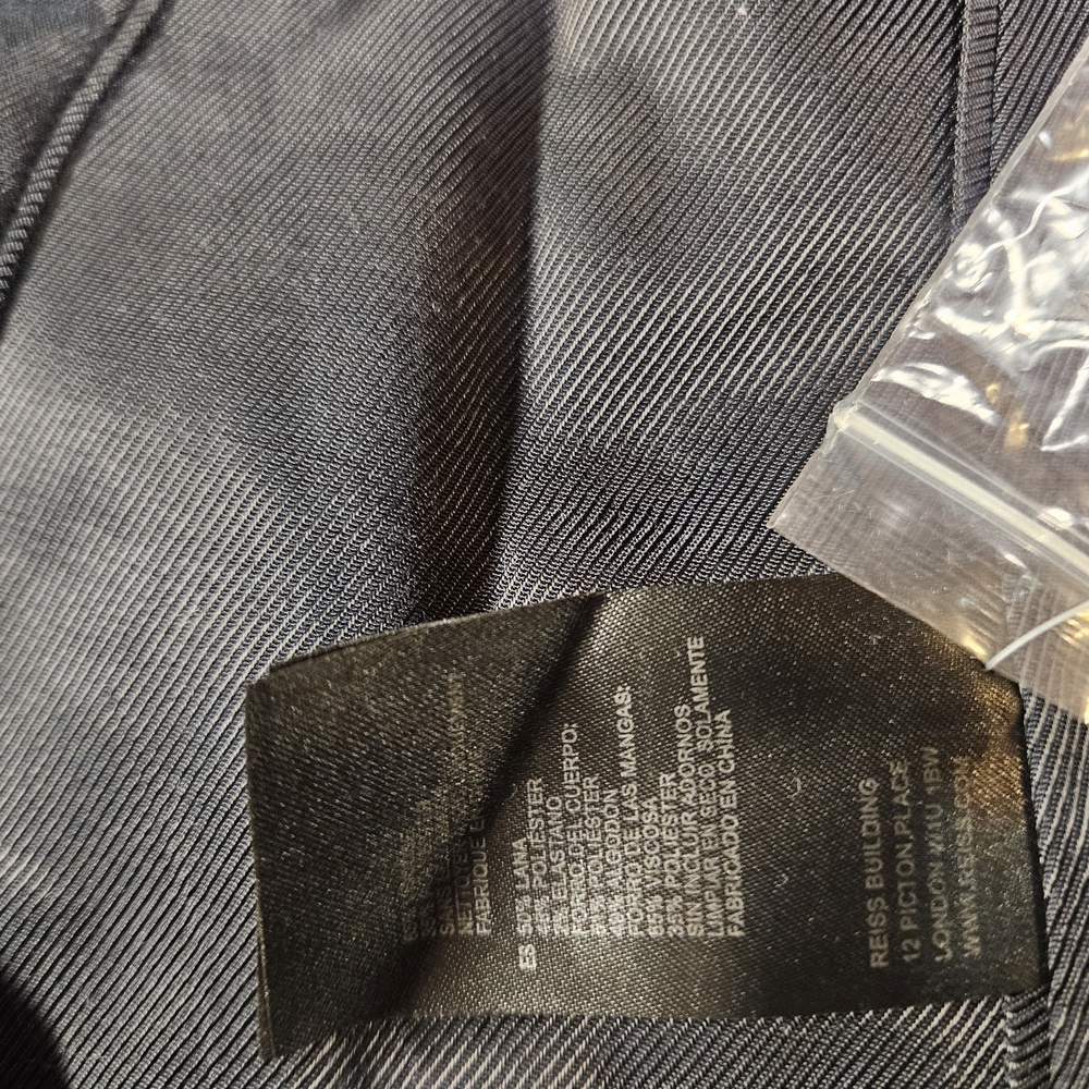 Reiss Navy Blazer Jacket - Picture 3 of 4